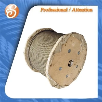 Dřevo sdružování ocelového drátu 6x 24+7 fc ungalvanized